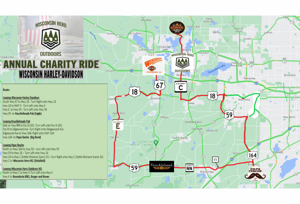 Charity Ride - Wisconsin Hero Outdoors